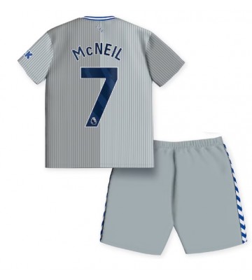 Everton Dwight McNeil #7 Koszulka Trzecich Dziecięca 2023-24 Krótki Rękaw (+ Krótkie spodenki)
